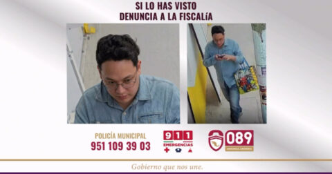 Las cámaras del C2 captaron al asaltante del Oxxo en Nochixtlán cambiando de ropa para huir. Autoridades sospechan que recibió ayuda desde el interior.